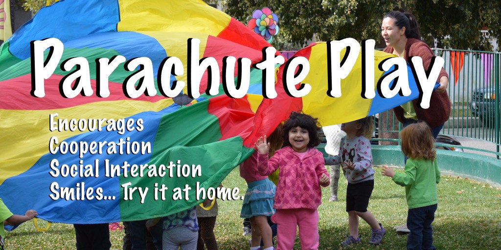 Parachute Play Try it at home Halsey Schools Preschool & Infant Center