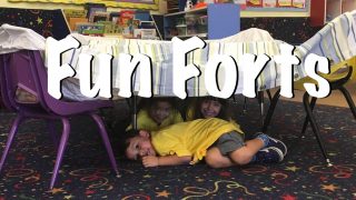 Forts are fun! Build one today!